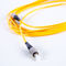 Perte par insertion jaune de câble optique de fibre du SM 0.2dB FTTH basse